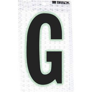 BRADY 3000-G Ultra Reflective Letter G - Pack Of 10 | AA6REW 14R116