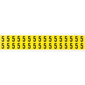 BRADY 3420-5 kardierte Zahlen und Buchstaben 5 – 32er-Pack | AD9JPT 4T699