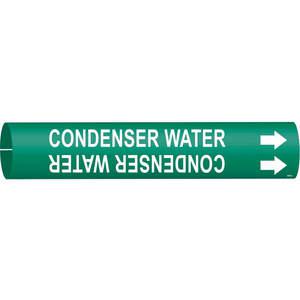 BRADY 4039-C Rohrmarkierungs-Kondensatorwasser 2-1/2 bis 3-7/8 Zoll | AF4RCG 9GDZ5