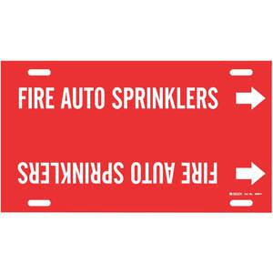 BRADY 4059-F Rohrmarkierungs-Feuerautomatiksprinkler 6 bis 7-7/8 Zoll | AF4HWX 8XEW5