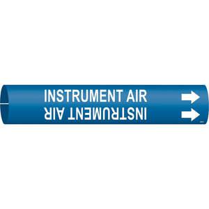 BRADY 4089-C Pipe Marker Instrument Air 2-1/2 To 3-7/8 In | AF4CKB 8PLZ4