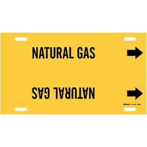 BRADY 4097-G Rohrmarkierer Erdgas Gelb 8 bis 9-7/8 Zoll | AE4KTY 5LFD7