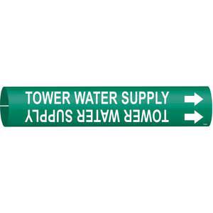 BRADY 4144-B Rohrmarkierungsturm-Wasserversorgung 1-1/2 bis 2-3/8 | AE3ZJY 5GXX3