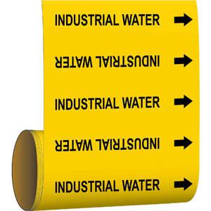 BRADY 41468 Pipe Marker Industrial Water Green | AF4HNL 8XCE5