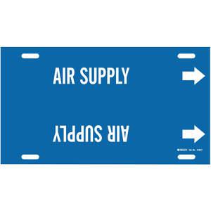 BRADY 4160-G Rohrmarkierungs-Luftversorgung, blau, 8 bis 9-7/8 Zoll | AF3TMA 8CUP8