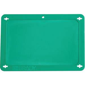 BRADY 41929 Blank Tag 2-1/2 x 4 Inch Green Plastic | AB2RXL 1NK42