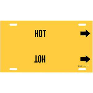 BRADY 4197-H Rohrmarkierer Hot Yellow 10 bis 15 Zoll | AF4QDN 9F932