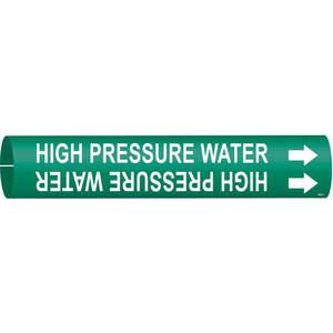BRADY 4332-B Pipe Marker High Pressure Water | AF8CQF 24VJ54