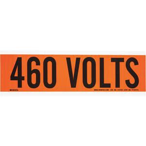 BRADY 44114 Voltage Card 1 Marker 460 Volts | AE9AHB 6GX18