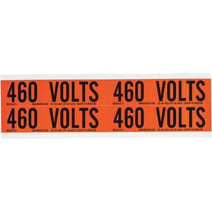 BRADY 44214 Spannungskarte 4 Markierungen 460 Volt | AE9AHX 6GX51