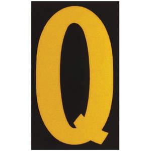 BRADY 5000-Q Reflektierende Zahlen und Buchstaben Q – 25er-Pack | AA6RKZ 14R235
