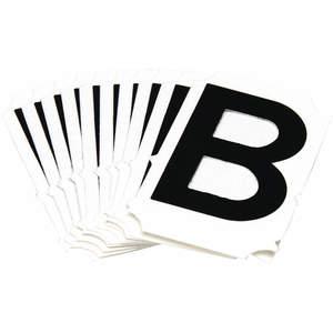 BRADY 5050-B Buchstaben-Ausweiskarte B – 10er-Pack | AD9JRQ 4T745