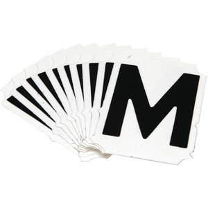 BRADY 5050-M Buchstaben-Ausweiskarte M – 10er-Pack | AD9JTC 4T756