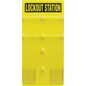 BRADY 50991 Lockout Board unbefüllt 23-1/2 Zoll Höhe | AE6JCW 5TA75
