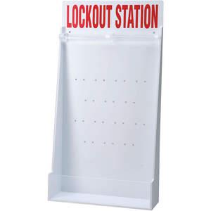 BRADY 50997 Lockout Station Unfilled 18 Inch Height | AA7HBK 15Y611