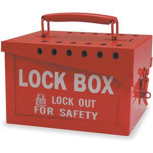 BRADY 51171 Group Lockout Box 13 Locks Max Red | AE6JCY 5TA77