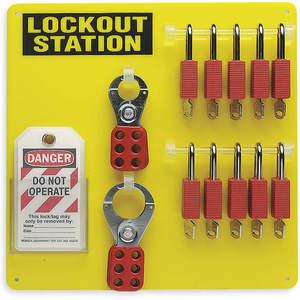 BRADY 51187 Lockout Station Filled 26 Components | AE6JDB 5TA80