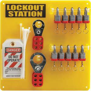 BRADY 51188 Lockout Station Filled 13-1/2 Inch Height | AE6JDC 5TA81