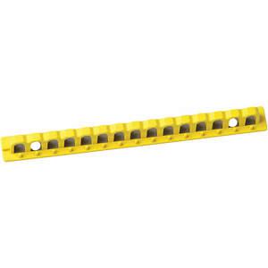 BRADY 51260 Ez Panel 8 Inch Standard Lock Rail 6pk | AA7GXG 15Y510