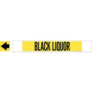 BRADY 5634-HPHV Pfeifenmarkierer Black Liquor Y 8 Zoll oder größer | AA6MNJ 14H757