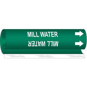 BRADY 5725-I Rohrmarkierungsmühle Wassergrün 1-1/2 bis 2-3/8 Zoll | AA6MWK 14H921