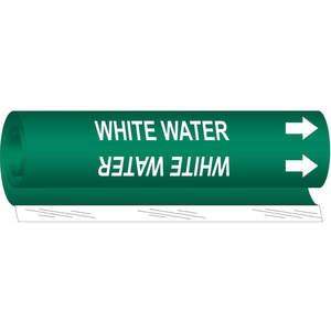 BRADY 5793-O Pipe Marker White Water | AF8BDH 24VD13
