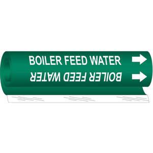 BRADY 5801-O Pipe Marker Boiler Feed Water | AF8BLX 24VC22