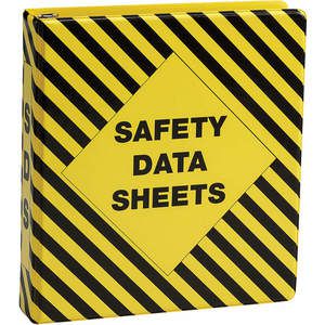 BRADY 58678 Binder Safety Data Sheets Vinyl | AF7ALF 20TH13