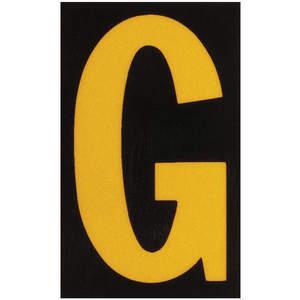 BRADY 5905-G Reflektierende Zahlen und Buchstaben G – 25er-Pack | AA6TJR 14V822