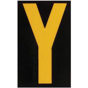 BRADY 5905-Y Reflective Numbers And Letters Y - Pack Of 25 | AA6TKL 14V840