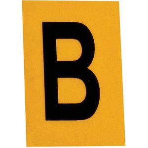 BRADY 5920-B Letter Label 1 Inch Height Character PK25 | AG9KNP 20TC83