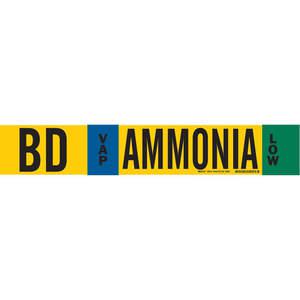 BRADY 59919 Ammonia Pipe Marker Bd 8 Inch And Above | AF4QXZ 9GCN9