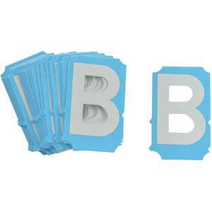 BRADY 6001-B Buchstabenetikett B Photolumineszierendes Polyesterband PK25 | AH2LWG 29TP82