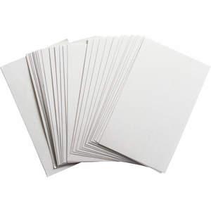 BRADY 60323 Label Overlay 2-1/2 Inch x 3-1/2 Inch - Pack Of 100 | AF3PHP 8AFF1
