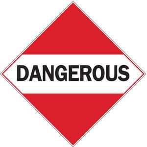 BRADY 63212 Fahrzeugschild „Gefährlich“ | AE9WXZ 6N844