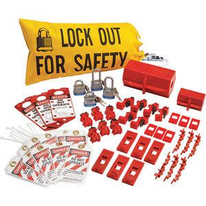 BRADY 65777 Portable Lockout Kit Filled Electrical 43 | AG7GBD 6T864