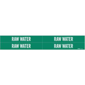 BRADY 7230-4 Rohrmarkierer Rohwassergrün 3/4 bis 2-3/8 Zoll | AE2ZZY 5ADR9