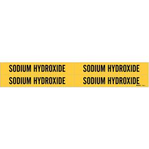 BRADY 7263-4 Rohrmarkierer Natriumhydroxid 3/4 bis 2-3/8 Zoll | AF3TBL 8CPM0