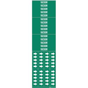 BRADY 7292-3C Rohrmarkierer, Vakuum, grün, 3/4 Zoll oder weniger | AE3AFP 5AEA0