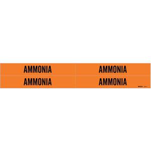 BRADY 7321-4 Rohrmarkierer Ammoniakorange 3/4 bis 2-3/8 Zoll | AC9HXU 3GTP3