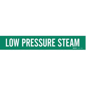 BRADY 7390-1 Pipe Marker Low Pressure Steam 2-1/2 To 7-7/8 | AC9HZA 3GTU9