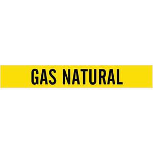 BRADY 83517 Rohrmarkierer Gas Erdgas Y 2-1/2 bis 7-7/8 Zoll | AA6NCM 14J062