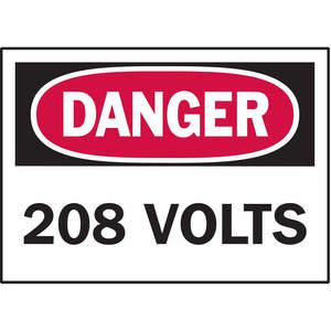 BRADY 86059 Gefahrenetikett „Elektrische Gefahr“ – 5er-Pack | AD3DML 3YGN7
