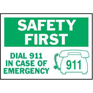 BRADY 86192 Safety Label Information 3-1/2 Inch H Pk5 | AD2ZRH 3XAC3