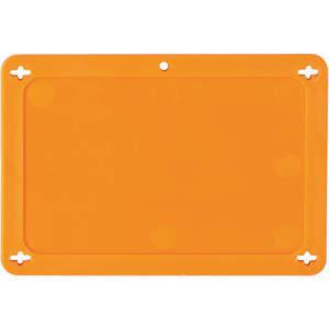 BRADY 87695 Blanko-Tag 2-1/2 x 4 Zoll orangefarbener Kunststoff | AE3QDG 5EPC5