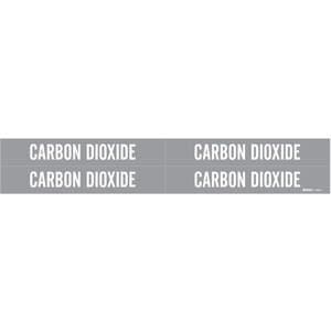 BRADY 90307 Rohrmarkierer Kohlendioxid Grau 1 bis 2-1/2 Zoll | AE2ZLG 5ACC3