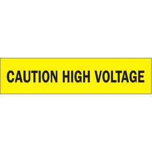 BRADY 91220 Barricade Tape Caution High Voltage 3 Inch Width | AH6DNF 35XM25