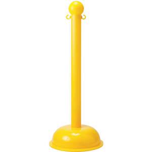 BRADY 92121 Link Warning Post Solid Yellow - Pack Of 6 | AA7GVE 15Y461