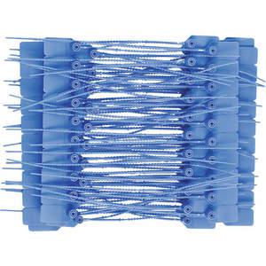 BRADY 95143 Pull Tight Seal Plastic Blue - Pack Of 100 | AA7HJU 15Y782
