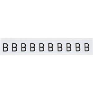 BRADY 9713-B Buchstabenetikett Zeichen B 1-1/2 Zoll Höhe | AH3JUE 32MG69